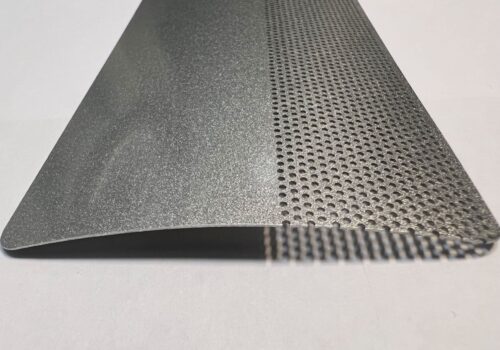 flat slat with perforation 1B-Red2